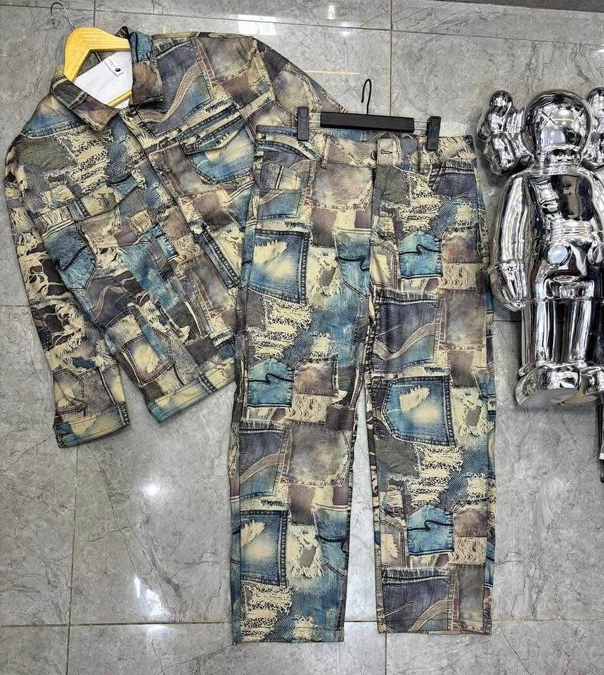 veste jean de luxe haut gamme