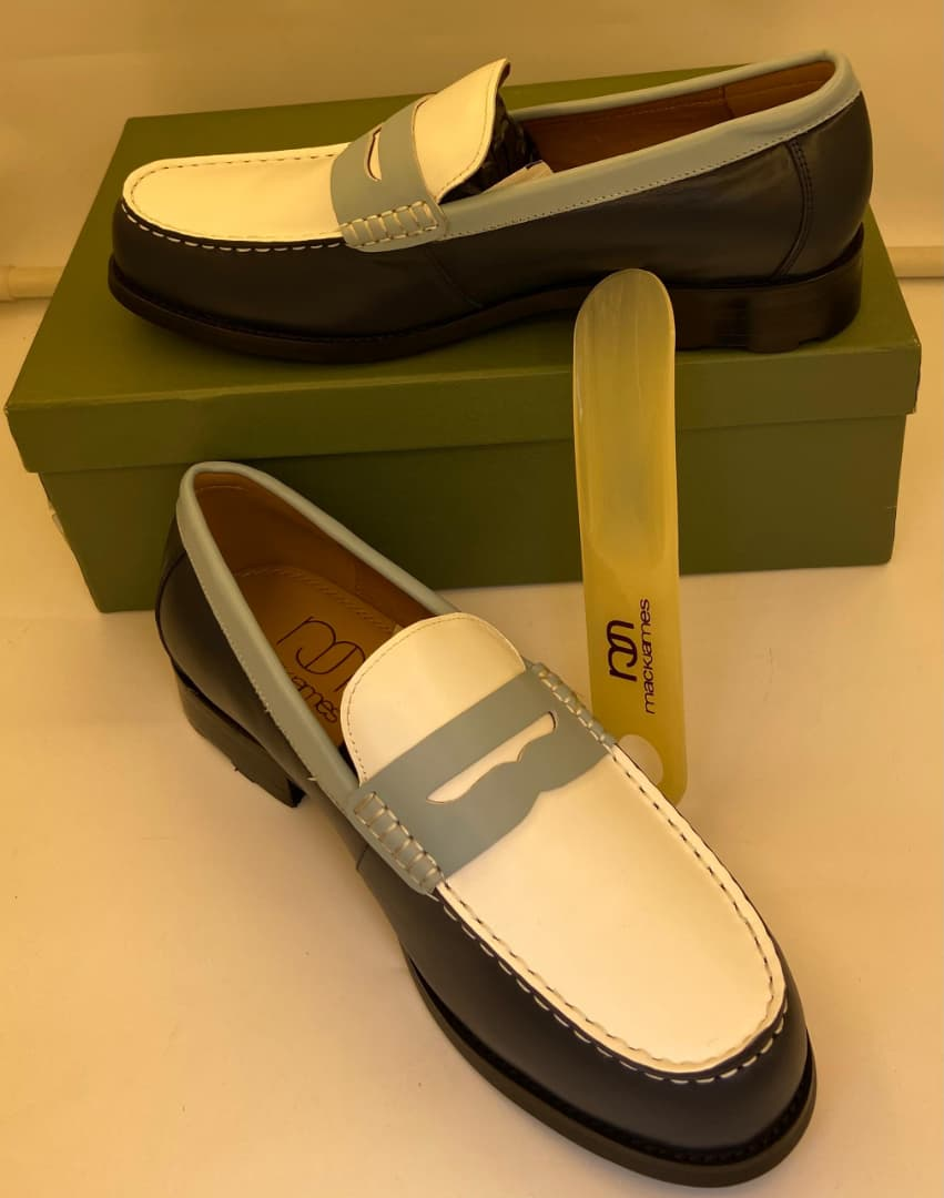 Marek James – Mocassins Homme Bicolores