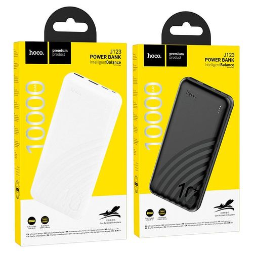 Powerbank Hoco J123 Element - Mobile Power bank - 10000mAh - Type-C & Micro-USB Input